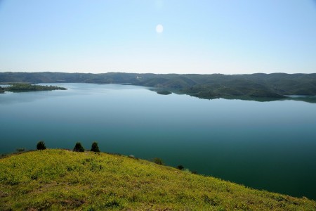 Fotografia da Barragem do Beliche