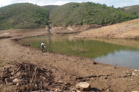 Fotografia da Barragem de Odelouca